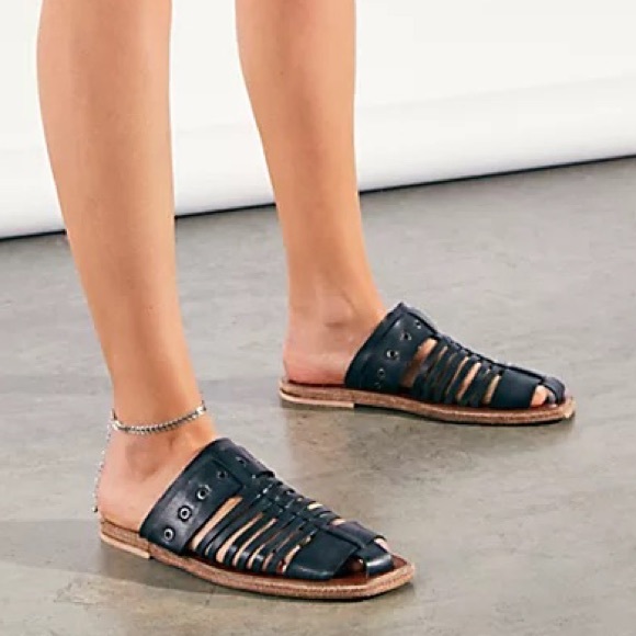 Free People Shoes - Free people angler huarache leather mule sandals NEW 37